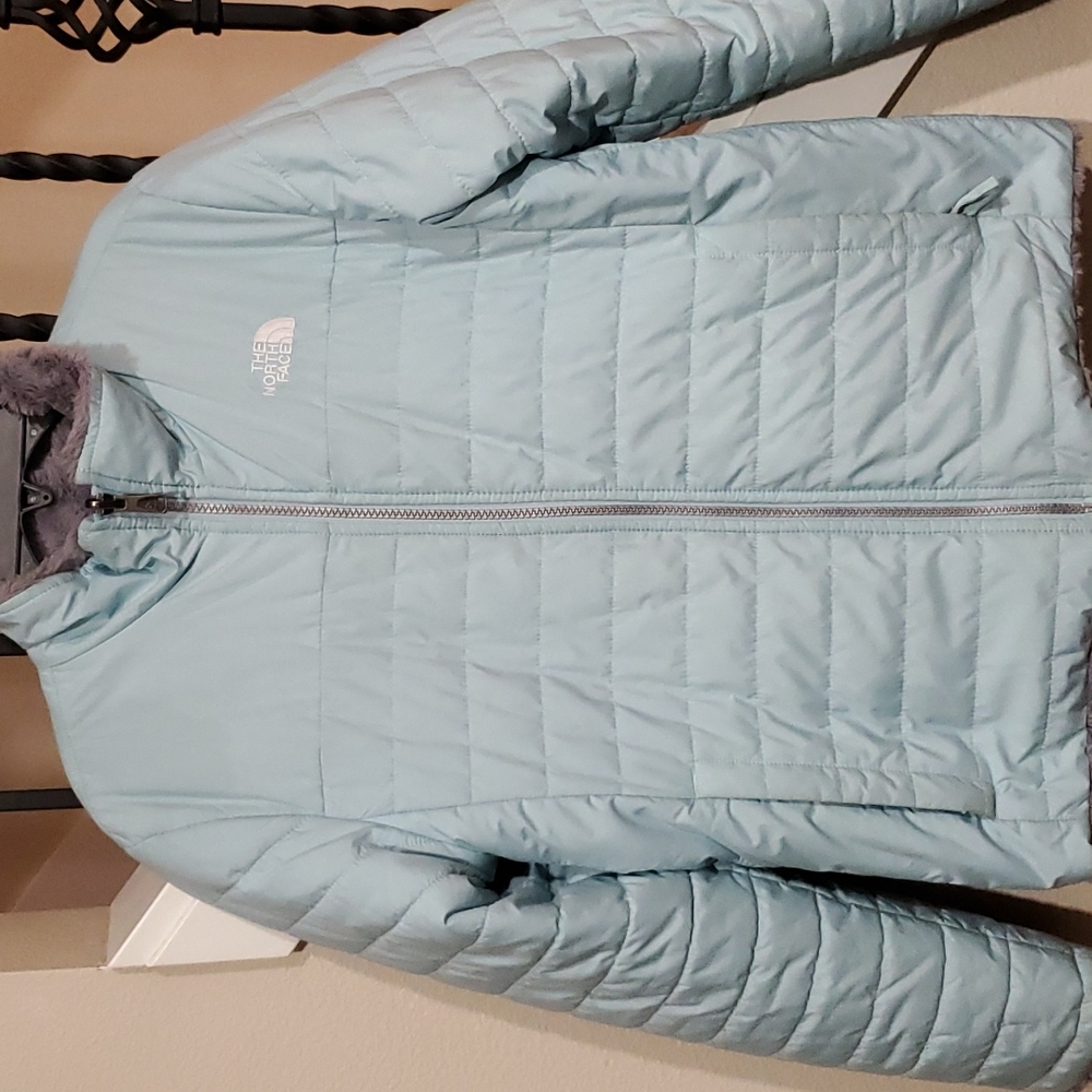 North Face girls reversible coat